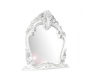 СДВ-06 Дольче Вита Зеркало Белый глянец/серебро