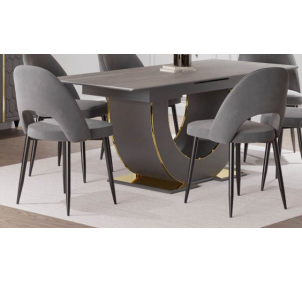 Стул мяг. металл.опоры (сер.-сереб.) открытый, гостиная "Мария"