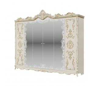 СЛ-02 Людовик Шкаф 6-ти дверный