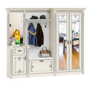 Визит прихожая П-6 Белая