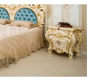 СБ-03 Тумба прикроватная Барокко Люкс слоновая кость