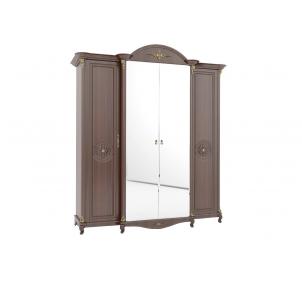 СД-01 Да Винчи шкаф 4 дв Орех