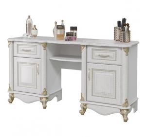 СД-04 Да Винчи туалетный стол Белая патина