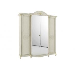 СД-01 Да Винчи шкаф 4 дв Белая патина