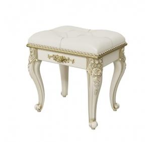 СДВ-07 Дольче Вита Пуф Слоновая кость/золото