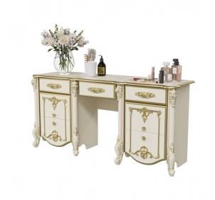 СДВ-05 Дольче Вита Стол туалетный Слоновая кость/золото