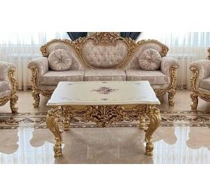 ГБ-07 Стол журнальный БАРОККО ЛЮКС Золото