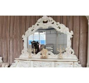 ГБ-06 Зеркало гостиная БАРОККО ЛЮКС Слоновая кость