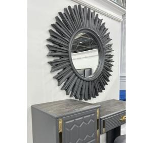 Гостиная Мария ГМР-08/СМР07 Зеркало Серый Графит