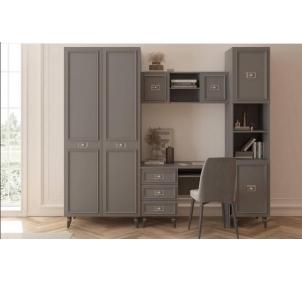 Детская Виктория Серый графит с серебром