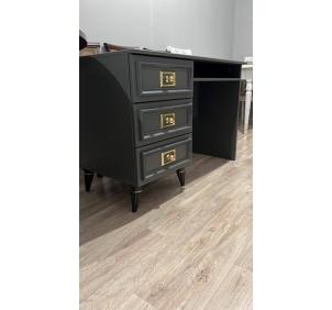 Виктория МВК-02 Стол письменный Графит золото