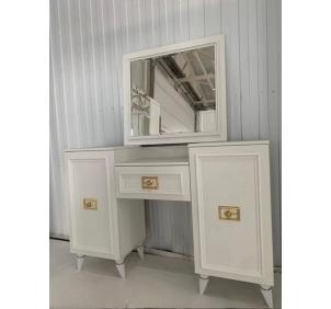 Виктория СВК-14 Стол туалетный Белый с серебром