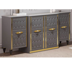 Комод (сер.-зол.) гостиная "Мария"