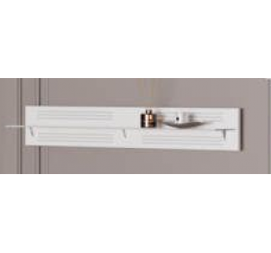 Полка навесная (бел.-зол.) гостиная "Мария"