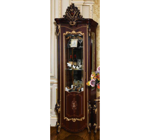 Шкаф 1-дверный (левый) , орех тайский, гостиная "Шейх"