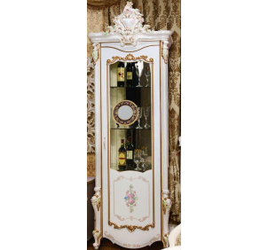 Шкаф 1-дверный (правый) , слоновая кость, гостиная "Шейх"