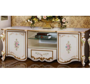 Тумба TV , слоновая кость, гостиная "Шейх"