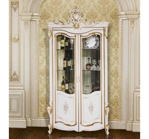 Шкаф 2-х дверный, слоновая кость, гостиная "Шейх"