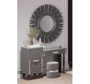 Стол туалетный (сер.-сереб.) спальня "Мария"