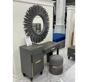 Стол туалетный (сер.-зол.) спальня "Мария"