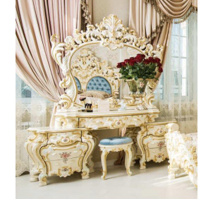 Зеркало слоновая кость, спальня "Барокко"