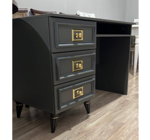 Стол письменный (сер.-зол.) молодежная комната «Виктория»