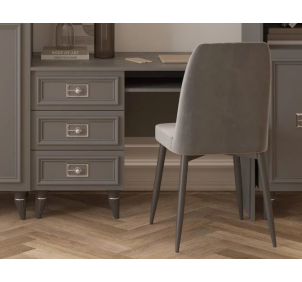 Стол письменный (сер.-сереб.) молодежная комната «Виктория»