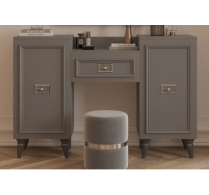 Стол туалетный (сер.-сереб.) спальня "Виктория"