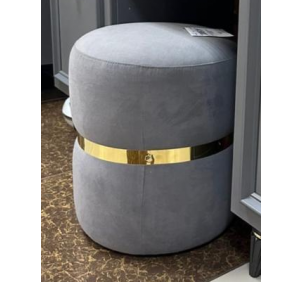 Пуф (сер.-зол.) спальня "Виктория"