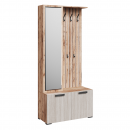 Купить Секция с вешалками и обувницей «Берта» (ПБ-03) мебельной фабрики по низкой цене! Распродажа!