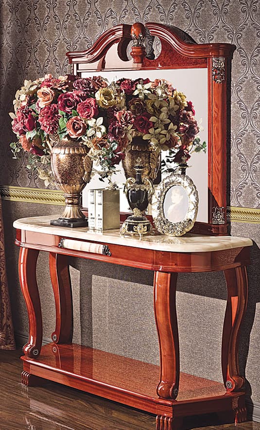 КОНСОЛЬ с зеркалом Djiada орех