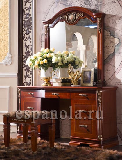 Туалетный стол с зеркалом Djiada орех