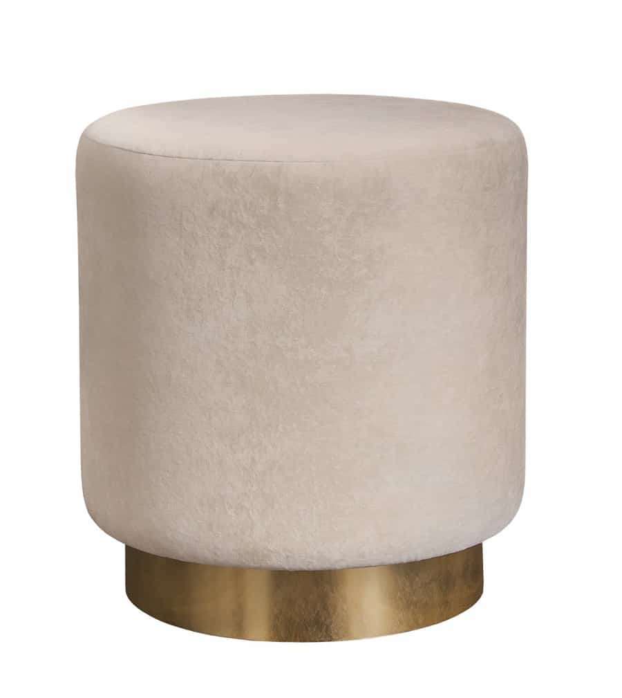 Пуфик от туалетного стола из комплекта спальни "Мокко" Бежевый
