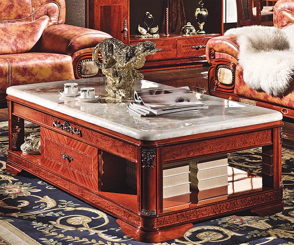 стол журнальный прямоугольный Джиада орех Djiada орех