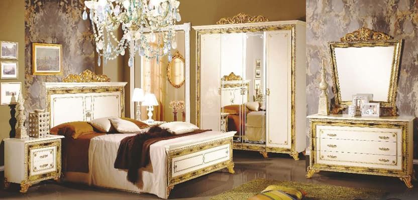 Спальня Катя (комплект, 4-дв. шкаф)