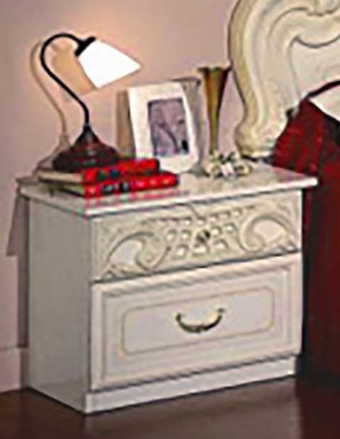 Тумба прикроватная, Роза беж