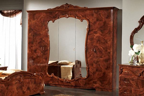 Шкаф 5-ти дверный с зеркалами, Тициана