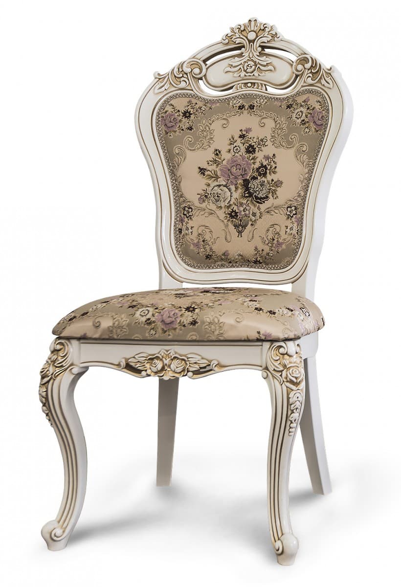 Стул Алсу белый глянец