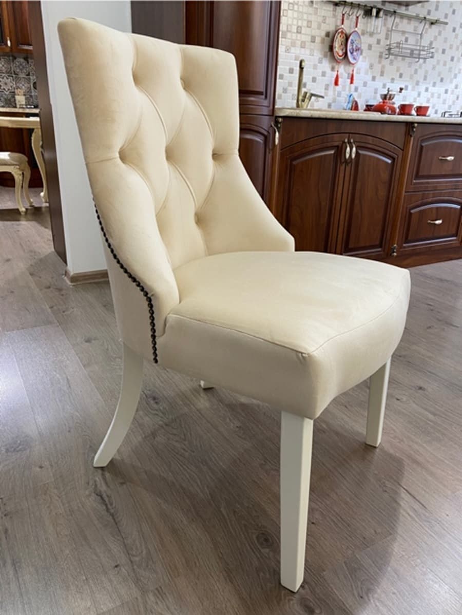 Стул из набора для гостиной "Мишель" белый 