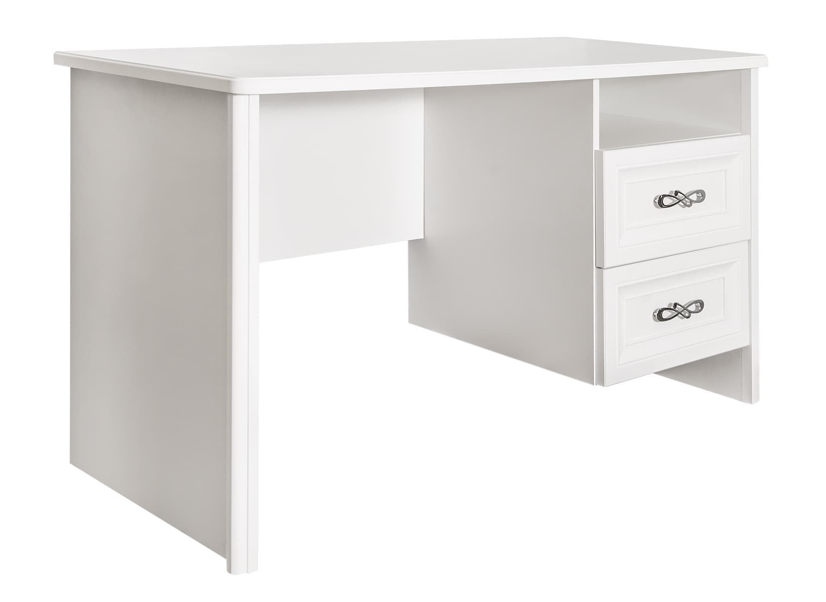 Стол письменный из комплекта спальни детская "Мишель" белая