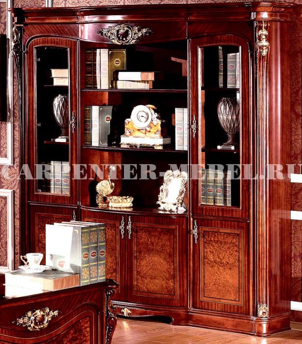 Книжный шкаф 4-дв Carpenter 223