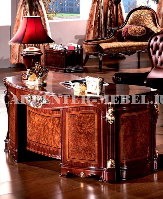 Стол письменный (кожа) Carpenter