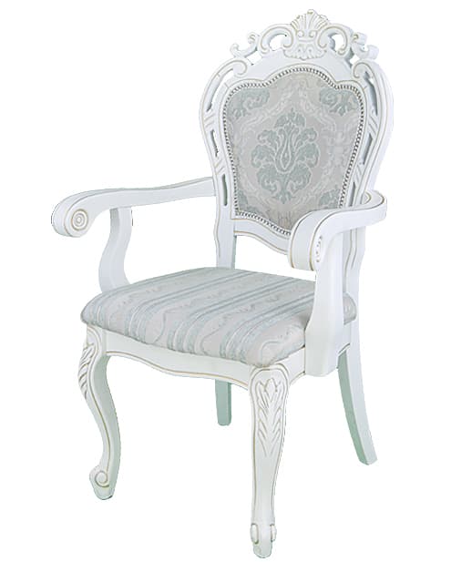 8058 Кресло Белое Daming