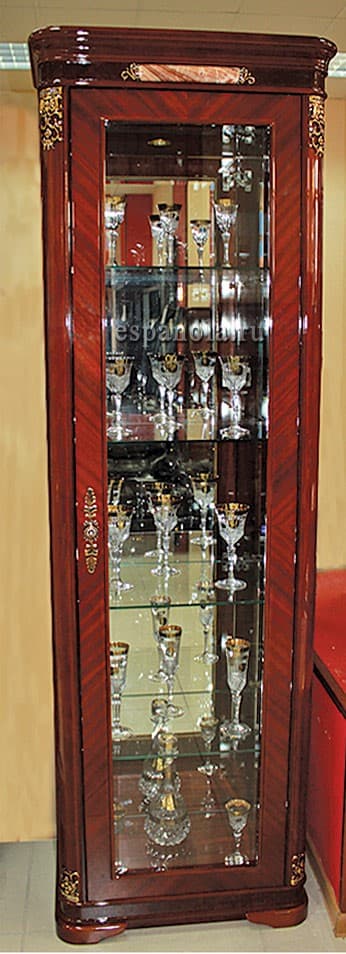 Витрина 1дв. Djiada орех