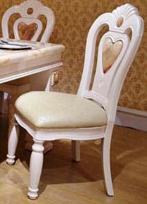 Стул кожа Djiada беж