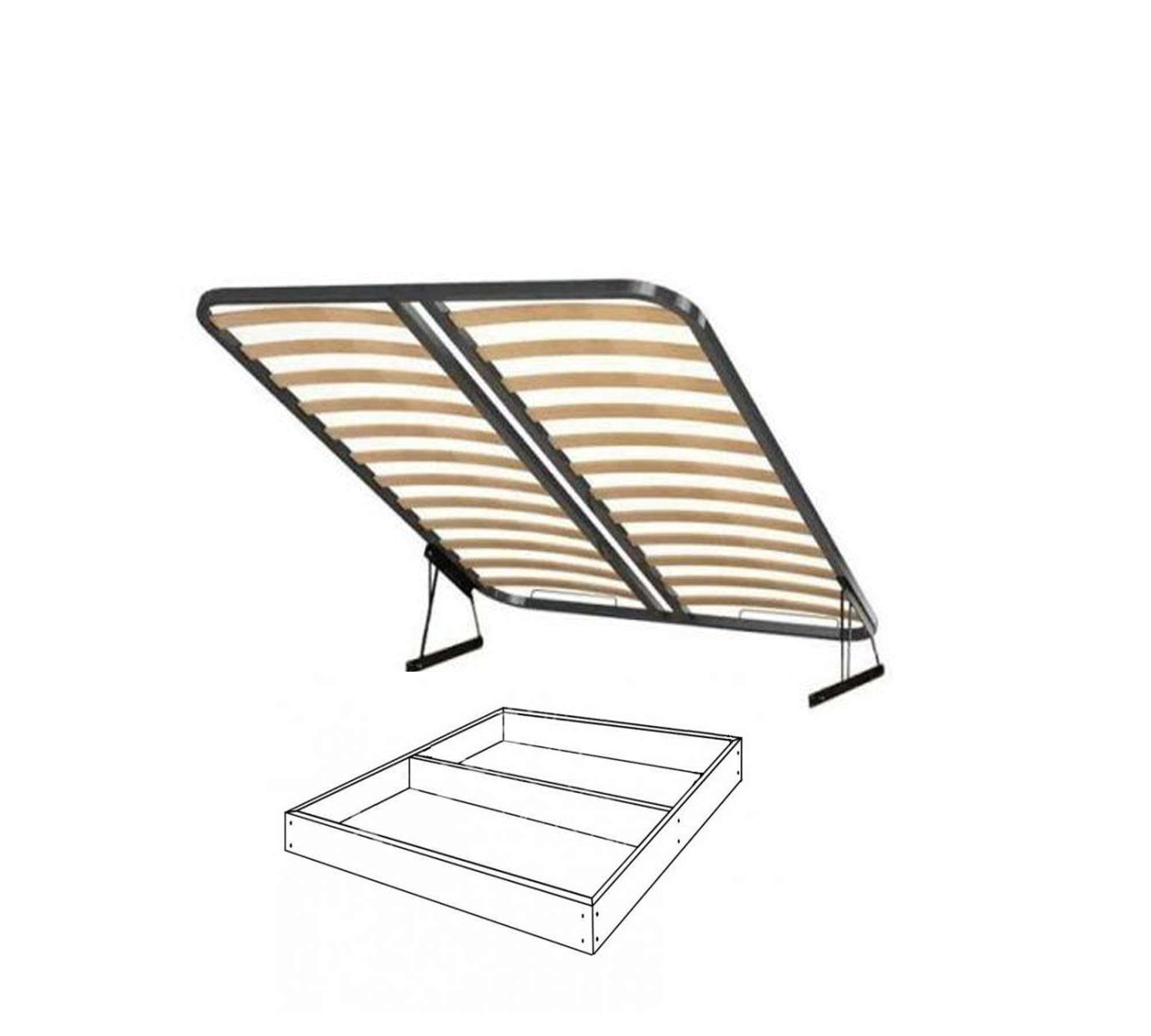 Спальня Мария СВК-10, 12, 13 Основание 180х200 для СМР-04