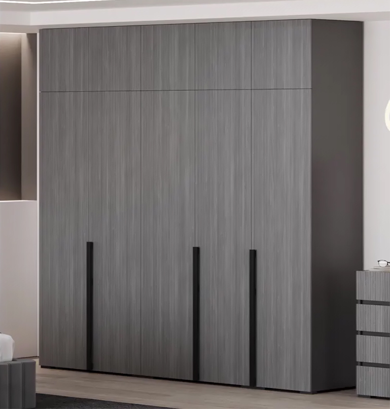 Беллуччи Шкаф 5-ти дв с антресолью СБЛ-03 и СБЛ-04 и СБЛ-01 Кашемир