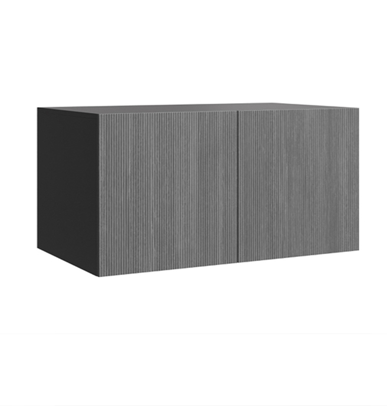 Беллуччи Антресоль 2-х дв шкаф СБЛ-12 Графит