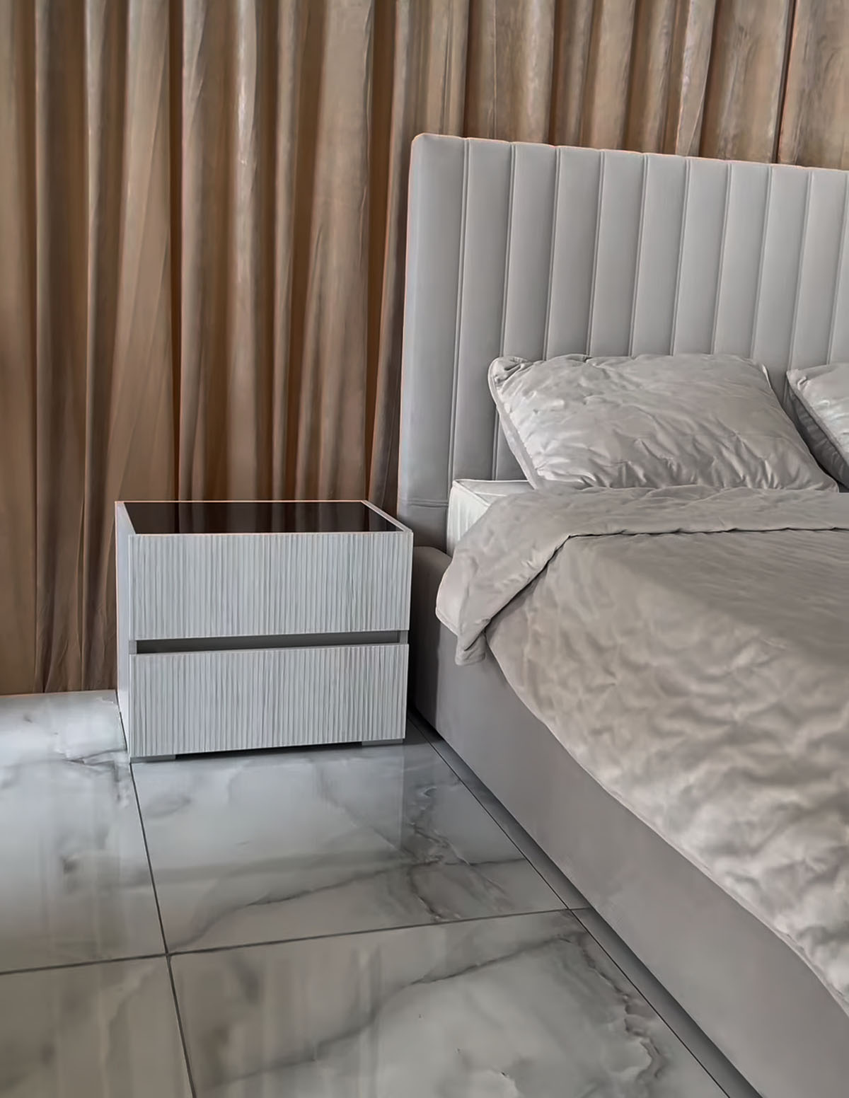 Беллуччи Тумба прикроватная СБЛ-13 Кашемир