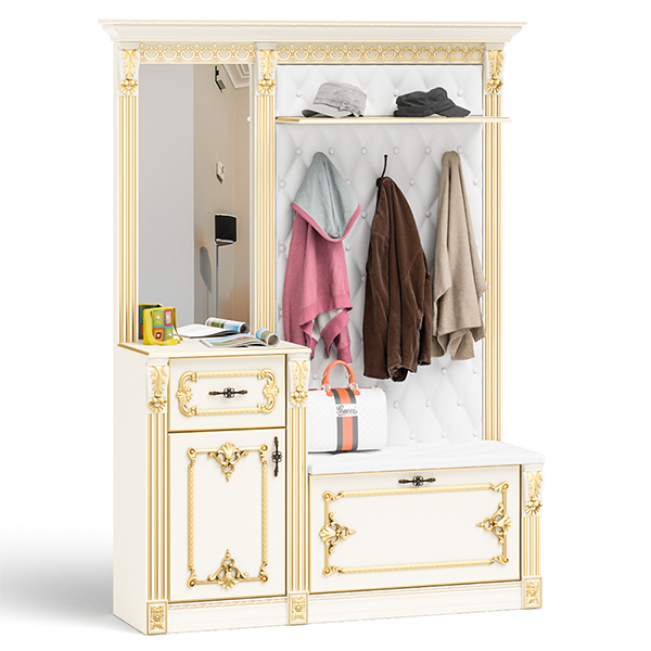 Визит прихожая П-2 Слоновая кость